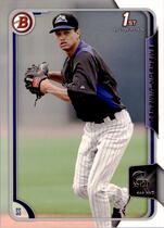 2015 Bowman Prospects #BP12 Emerson Jimenez