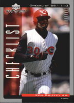 2001 Upper Deck MVP #326 Ken Griffey Jr.