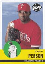 2001 Upper Deck Vintage #300 Robert Person