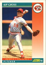 1992 Score Base Set #740 Kip Gross
