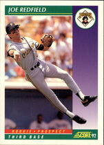 1992 Score Base Set #412 Joe Redfield