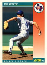 1992 Score Base Set #743 Joe Bitker