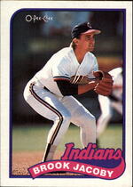 1989 O-Pee-Chee OPC Base Set #1 Brook Jacoby
