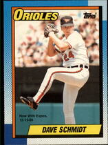 1990 O-Pee-Chee OPC Base Set #497 Dave Schmidt