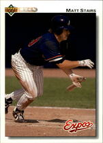 1992 Upper Deck Base Set #786 Matt Stairs