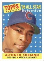 2007 Topps Heritage #484 Alfonso Soriano