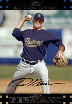 2007 Topps Update #UH36 Justin Germano