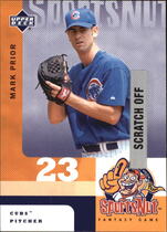 2003 Upper Deck MVP SportsNut Fantasy Game #SN69 Mark Prior