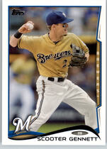 2014 Topps Base Set #130 Scooter Gennett