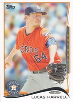 2014 Topps Base Set Series 2 #419 Lucas Harrell