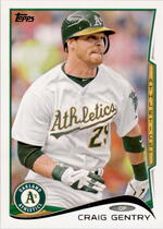 2014 Topps Base Set Series 2 #477 Craig Gentry