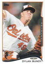 2014 Topps Base Set Series 2 #531 Dylan Bundy