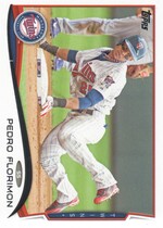 2014 Topps Base Set Series 2 #568 Pedro Florimon