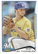2014 Topps Base Set Series 2 #578 Tyler Thornburg