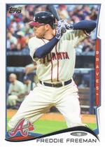 2014 Topps Base Set Series 2 #579 Freddie Freeman