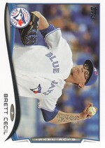 2014 Topps Base Set Series 2 #590 Brett Cecil