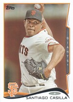 2014 Topps Base Set Series 2 #636 Santiago Casilla