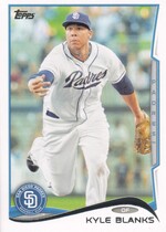 2014 Topps Base Set Series 2 #640 Kyle Blanks