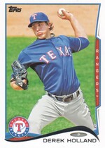 2014 Topps Base Set Series 2 #655 Derek Holland