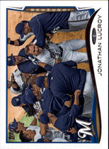2014 Topps Mini #285 Jonathan Lucroy
