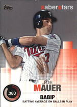2014 Topps Saber Stars #SST-11 Joe Mauer