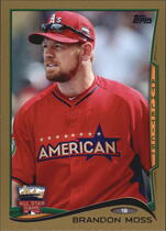 2014 Topps Update Gold #US-222 Brandon Moss