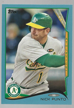 2014 Topps Update Blue Wal Mart Exclusive #US-75 Nick Punto