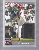 2004 Topps Total Silver #126 Ben Weber