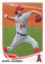 2013 Topps Base Set #24 Dan Haren