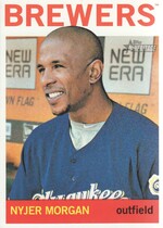 2013 Topps Heritage #379 Nyjer Morgan