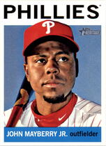 2013 Topps Heritage #535 John Mayberry Jr.