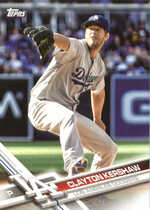 2017 Topps Los Angeles Dodgers #LAD-1 Clayton Kershaw