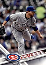 2017 Topps Update #US280 Brett Anderson