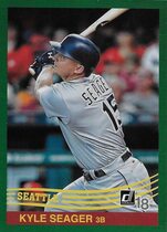 2018 Donruss Holo Green #260 Kyle Seager