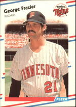 1988 Fleer Glossy #9 George Frazier