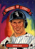 1992 Donruss Triple Play Gallery of Stars #GS-4 Steve Sax
