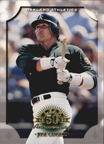 1998 Leaf Base Set #109 Jose Canseco