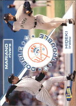 1998 Ultra Double Trouble #18DT Hideki Irabu|Mariano Rivera