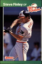 1989 Donruss Rookies #47 Steve Finley