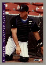 1993 Fleer Final Edition #F-37 J. Owens