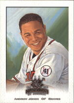 2002 Donruss Diamond Kings Base Set #14 Andruw Jones
