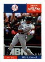 2004 Donruss Team Heroes #287 Bernie Williams