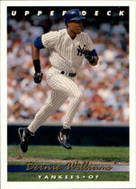1993 Upper Deck Base Set #332 Bernie Williams