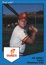 1989 ProCards Albuquerque Dukes #77 Joe Szekely