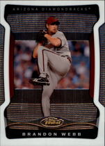 2009 Finest Base Set #80 Brandon Webb
