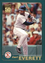 2001 Topps Base Set #221 Carl Everett