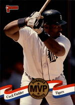 1993 Donruss MVPs #MVP-17 Cecil Fielder