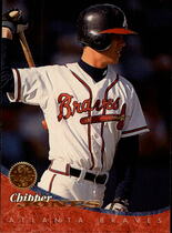 1994 Leaf Base Set #46 Chipper Jones