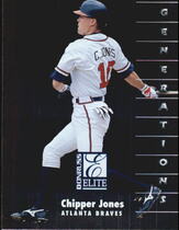 1998 Donruss Elite #124 Chipper Jones