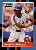 1988 Leaf Base Set #220 Darryl Strawberry